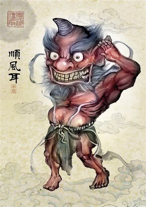 顺风耳不仅能听到远方的声音，还有传说提到他能够辨别出声音的来源。