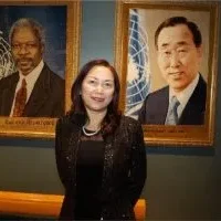 အမေရိကန် မာဇုဖောင်ဒေးရှင်း ဥက္ကဋ္ဌ Mingping Huang [黄明萍]