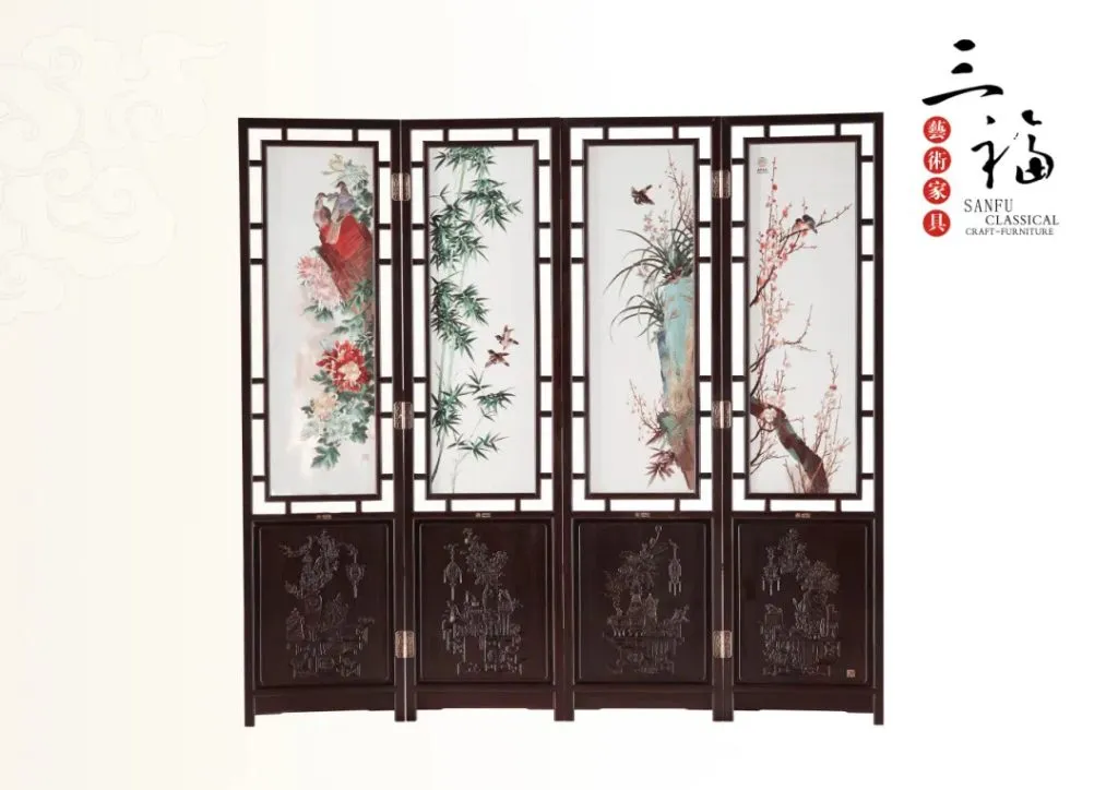 福建三福精品木雕家具作品展示