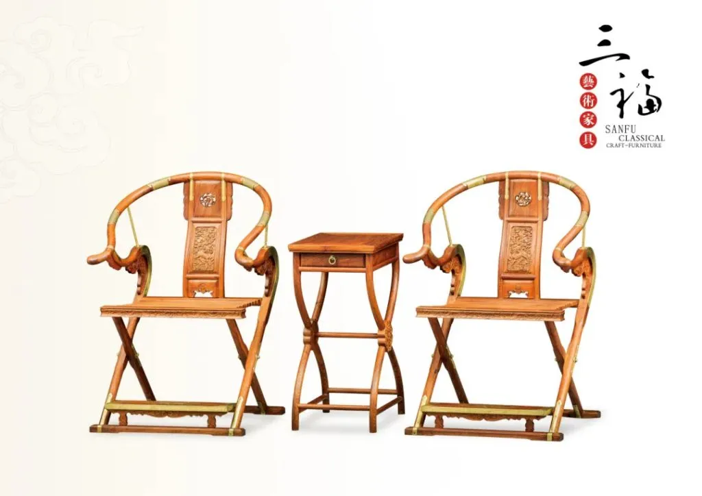 福建三福精品木雕家具作品展示