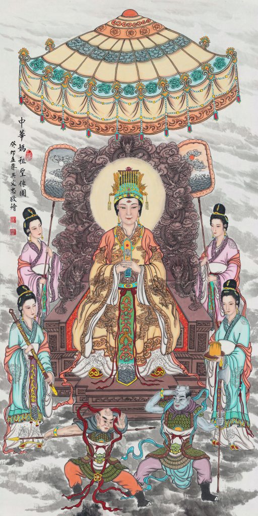 中华妈祖圣像图